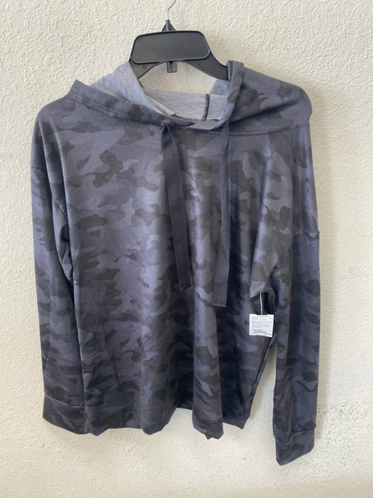 Black Print ACTIVE Long Sleeve Shirt Women's