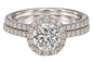 Lab Diam 10kw 2.25 cttw Wedding Set