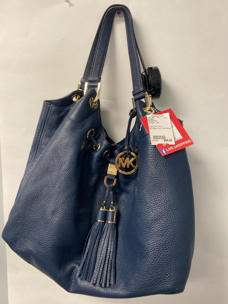 Designer Navy Michael Kors Handbag