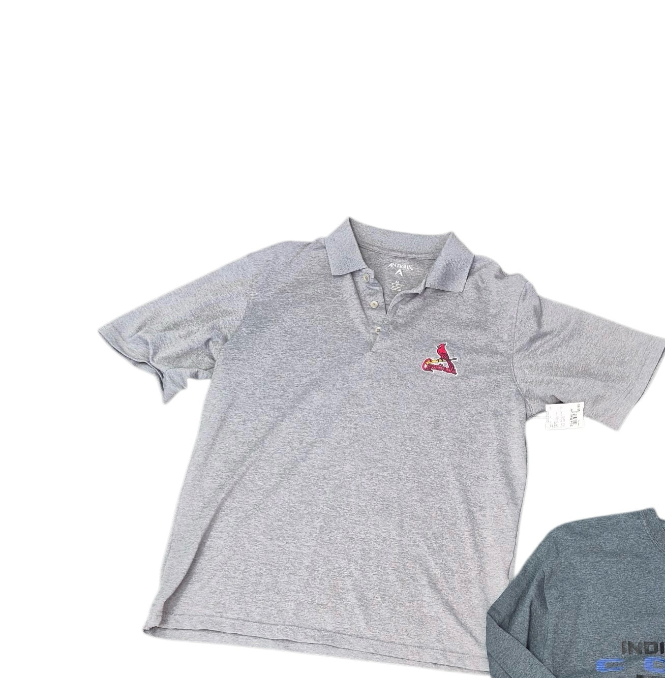 Gray Antigua ACTIVE Polo Men's