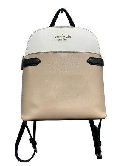 Designer Kate Spade Beige/White Backpack