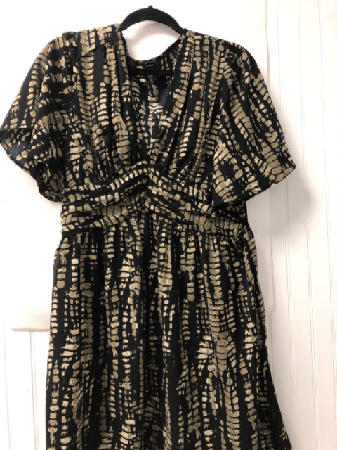 Black/Olive SHEIN Dress Women's