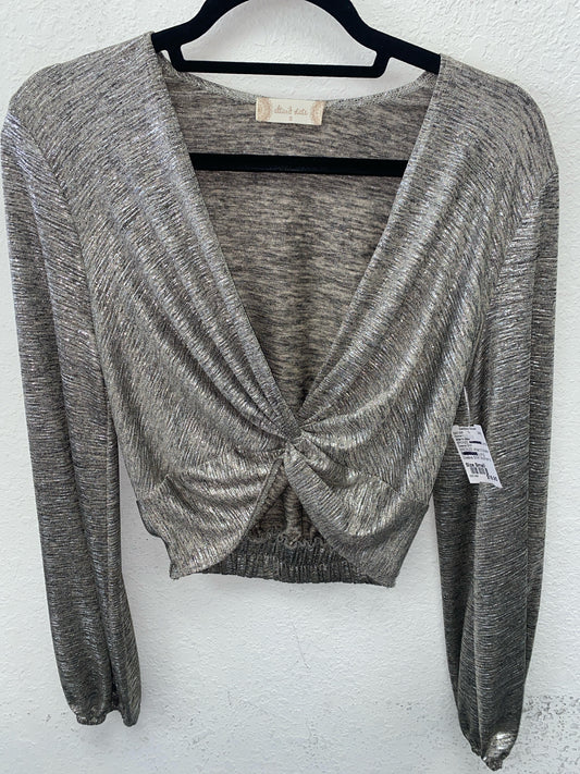 BRONZE Altar'd State BOUTIQUE Long Sleeve Shirt Women's