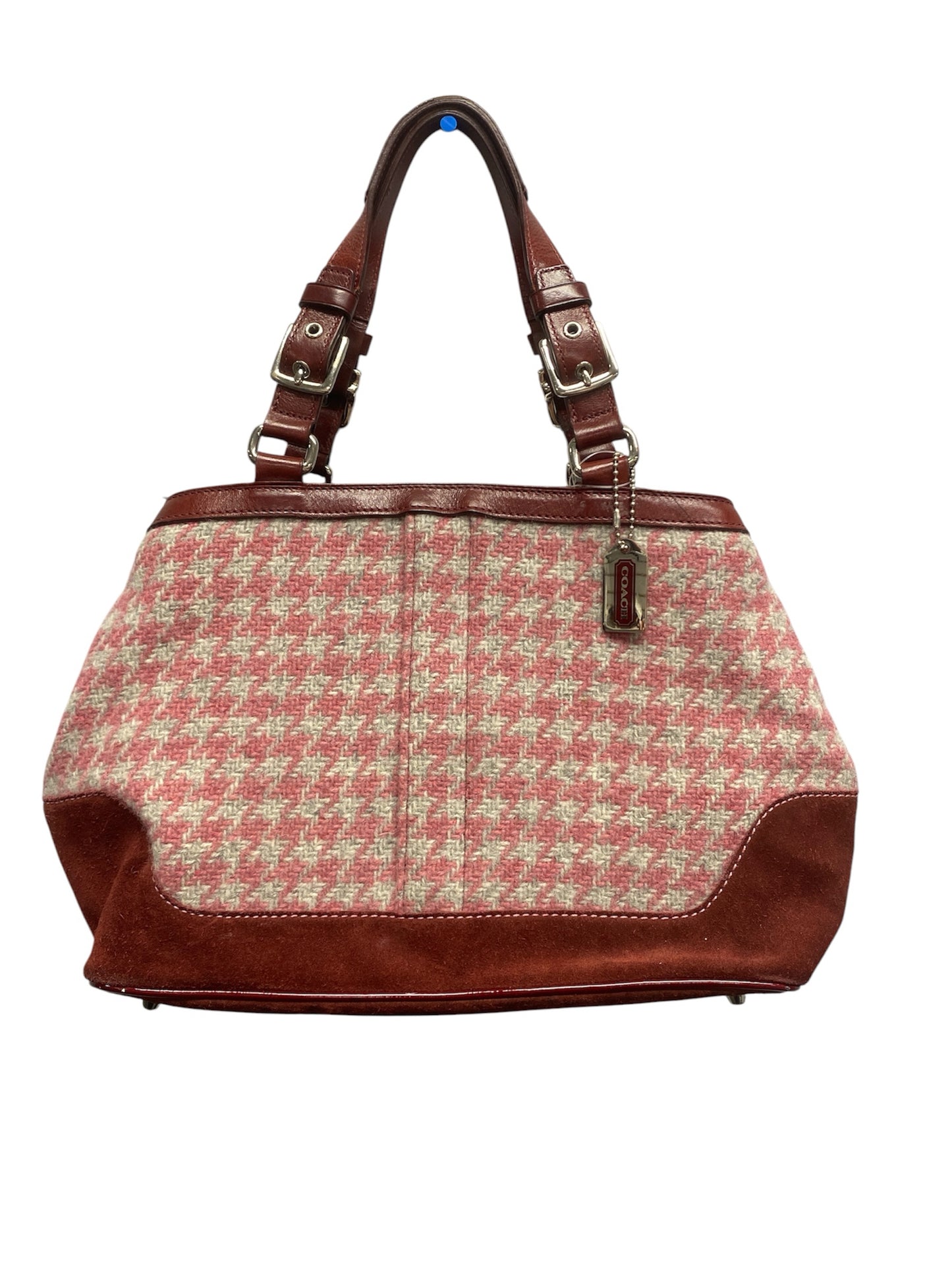 Designer Coach Burgundy Handbag