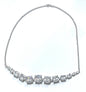Sterling Silver CZ Necklace New JTV