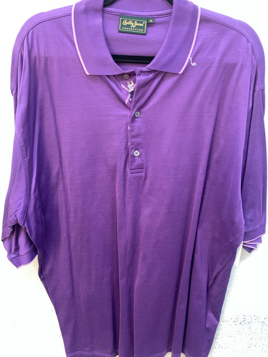 Purple Bobby Jones Polo Men's