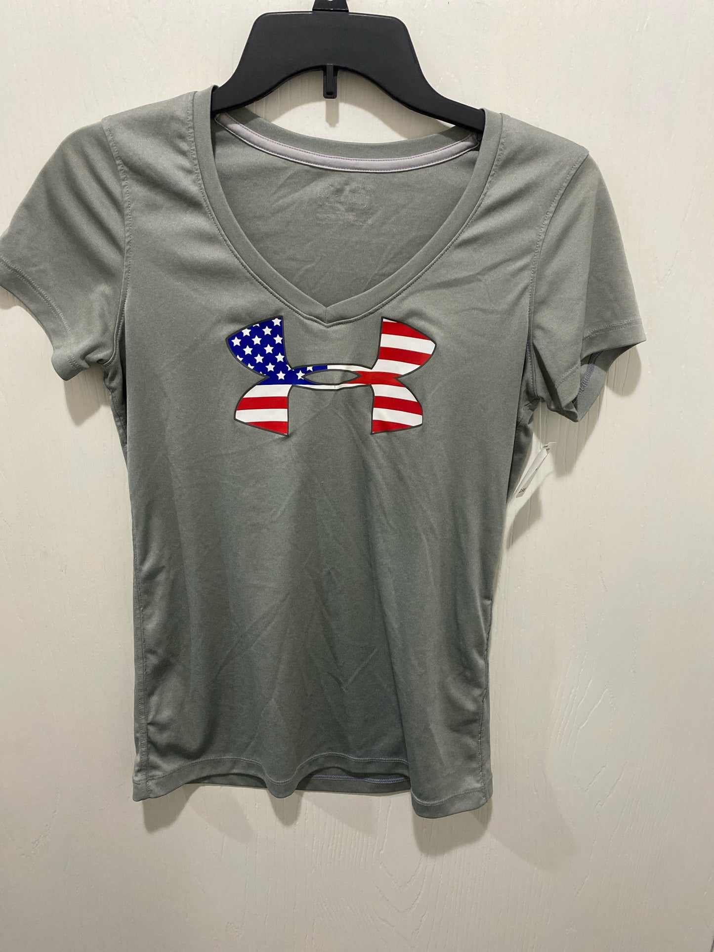 Gray Under Armour ACTIVE Short Sleeve Shirt Women's