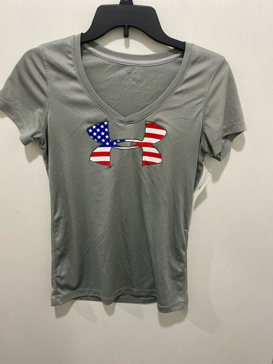 Gray Under Armour ACTIVE Short Sleeve Shirt Women's