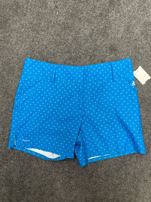 blue and white Adidas Shorts ACTIVE Women's