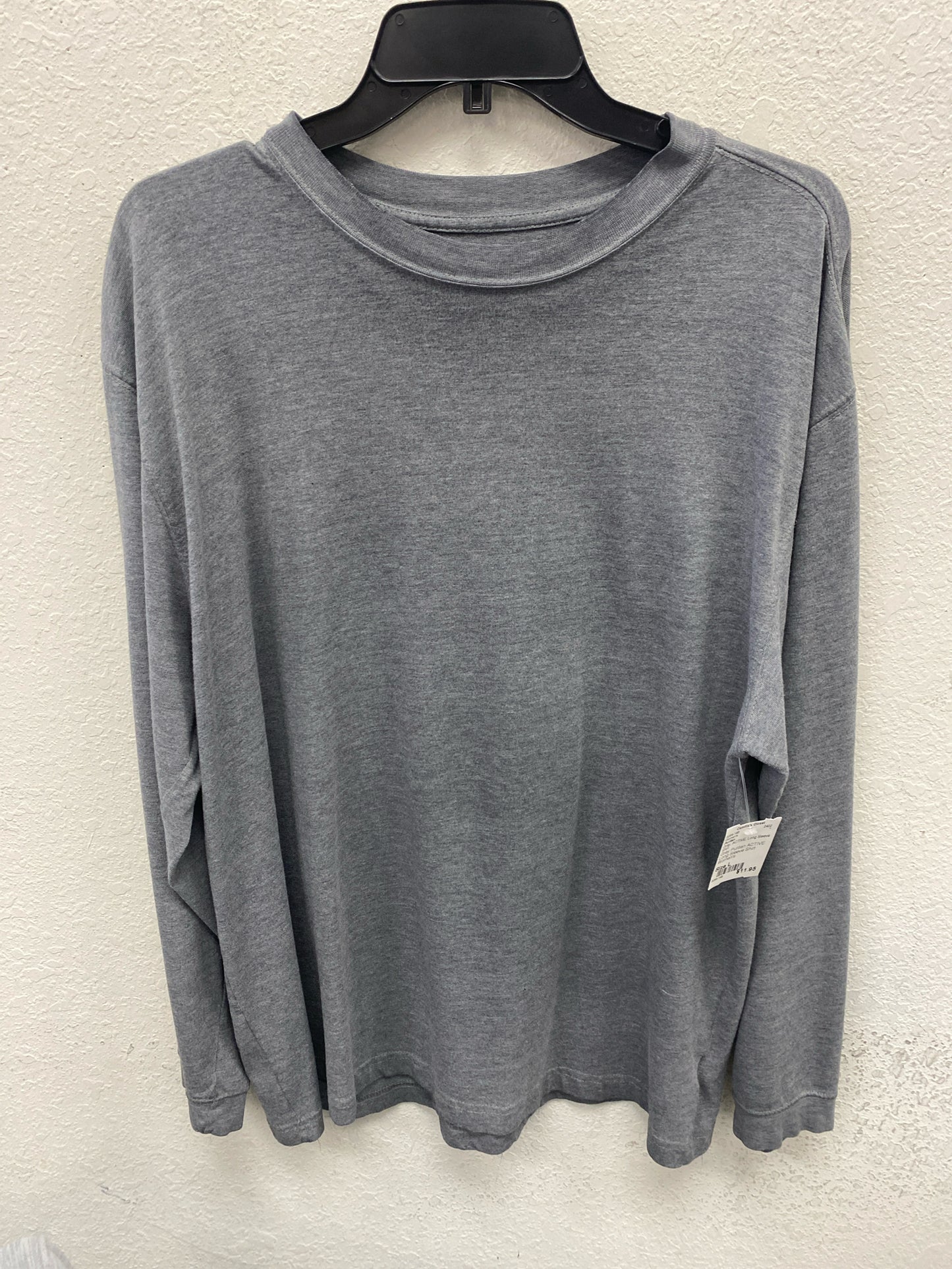 Gray Puritan ACTIVE Long Sleeve Shirt Women's