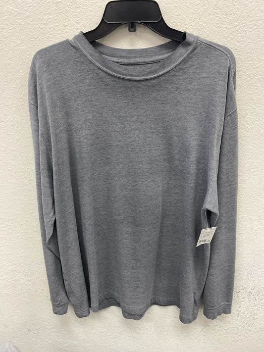Gray Puritan ACTIVE Long Sleeve Shirt Women's