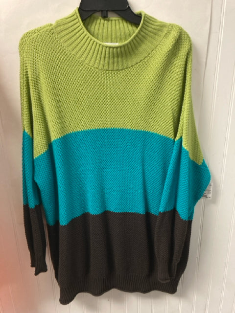 Multi-Color Belle Kim Gravel Sweater/Sweatshirt Women's