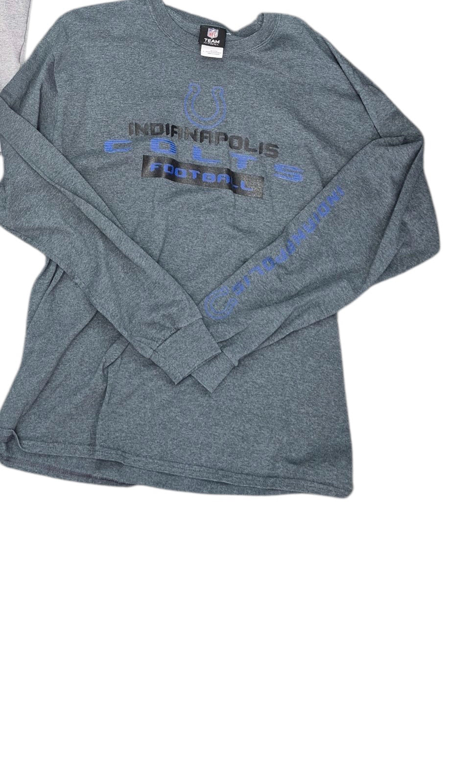 Gray NFL Long Sleeve Shirt Men's