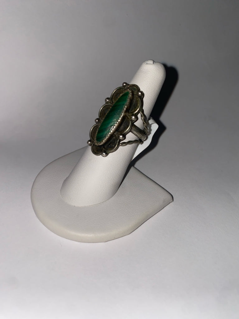 Southwestern Vtg Sterling Silver Ring Size 6.5
