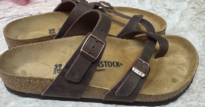 Brown Birkenstock Mayari Sandals Womens Size 39 Size 8.5