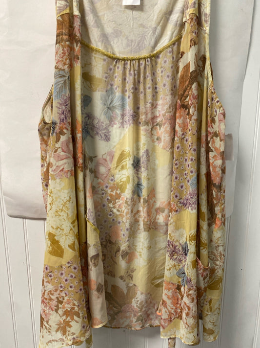 Yellow Logo Lori Goldstein Duster Women's
