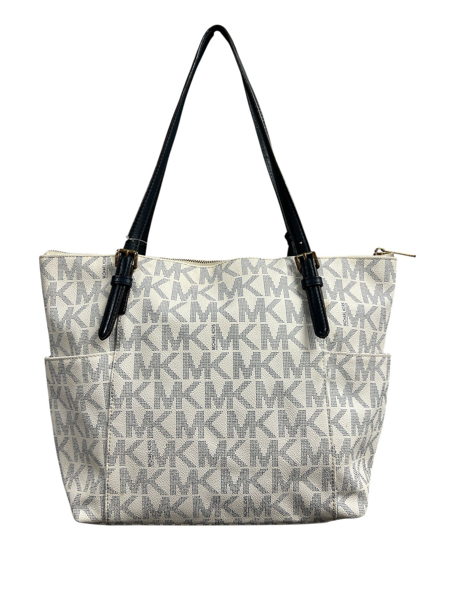 Designer Michael Kors Navy/White Handbag