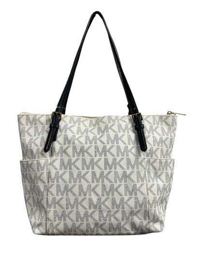 Designer Michael Kors Navy/White Handbag