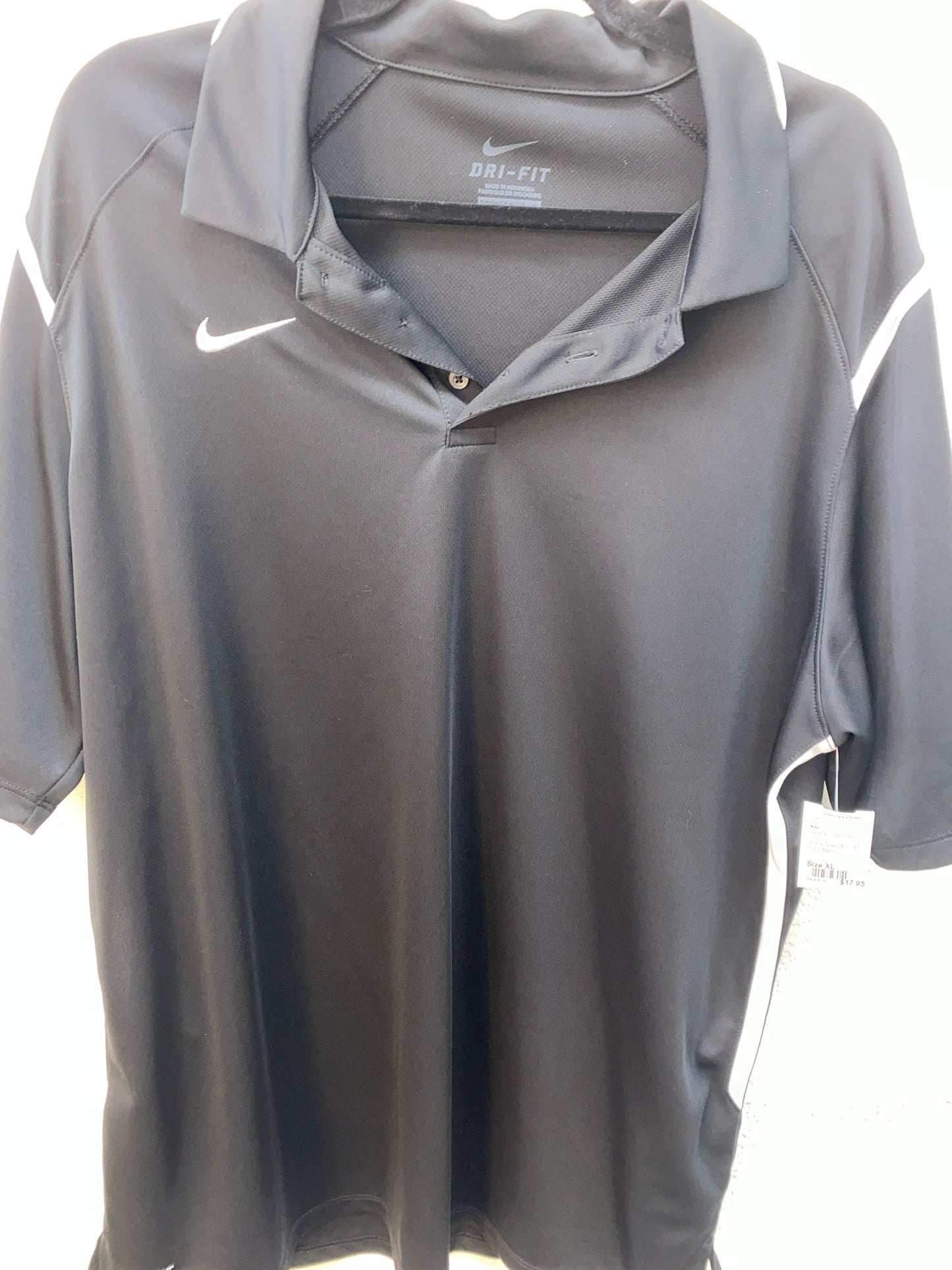 Black Nike ACTIVE Polo Men's