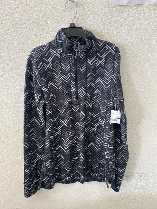 Black Print Avalanche Long Sleeve Shirt Women's