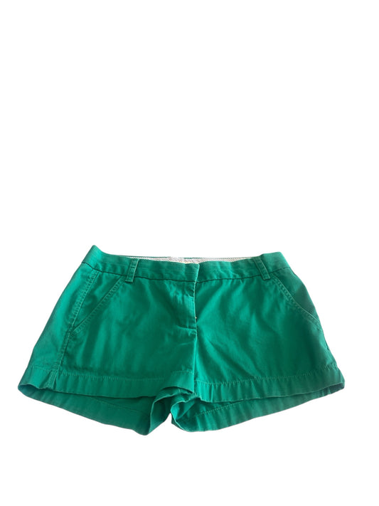 Green J.CREW Shorts Women's