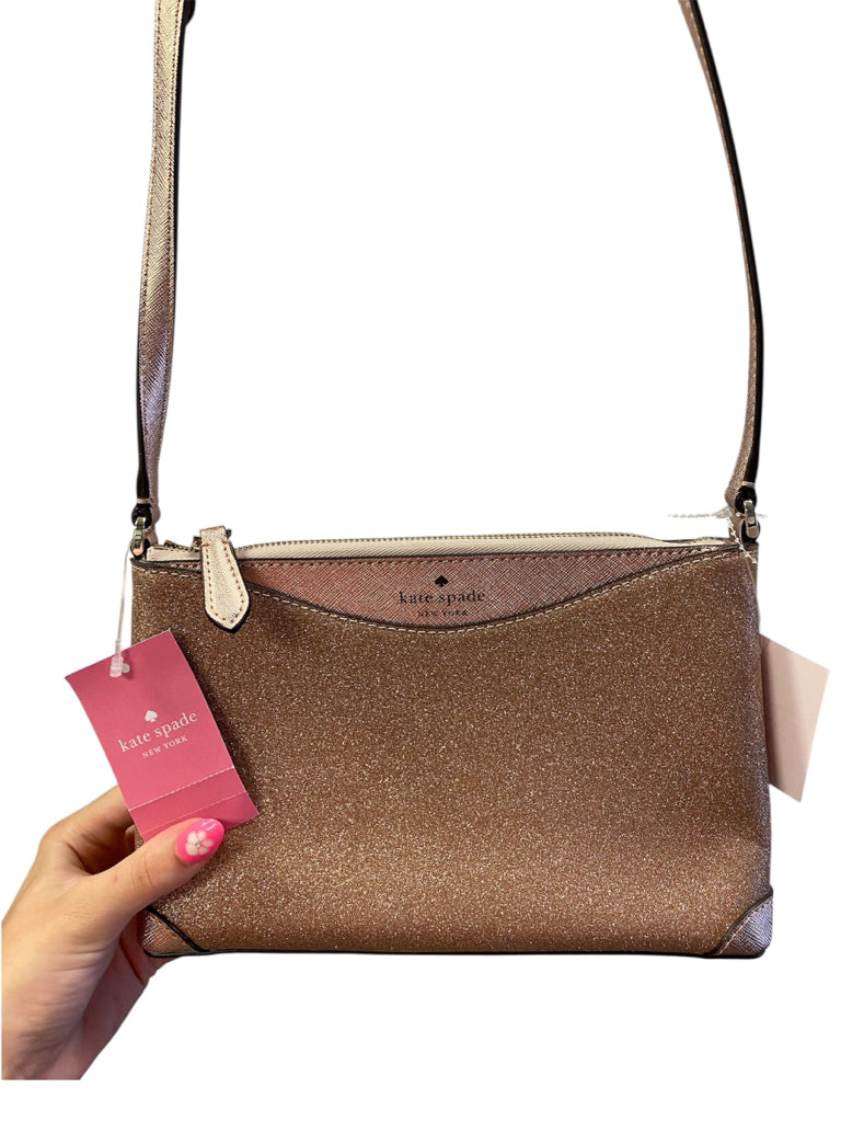 Designer NEW Kate Spade Rose Gold Crossbody