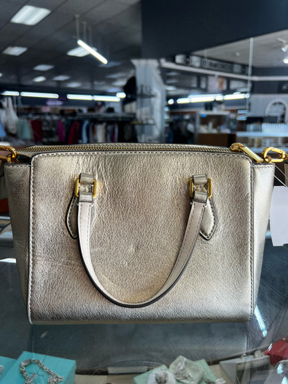 Designer Tory Burch Gold Handbag