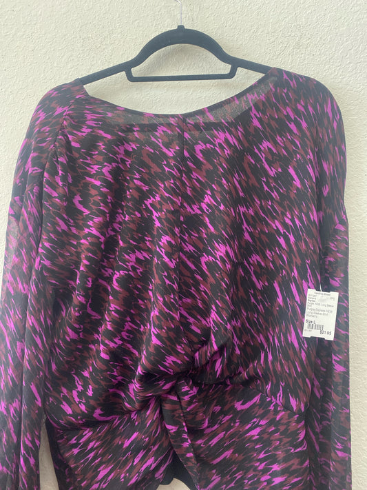 Purple Express NEW Long Sleeve Shirt Women's