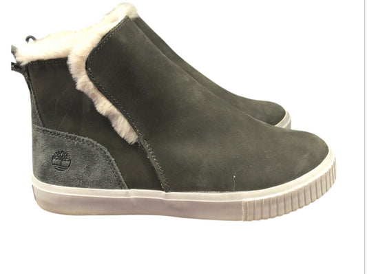 Gray Timberland Booties Women's