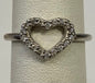 Pandora Ring Sterling sz 6.5 Heart CZ