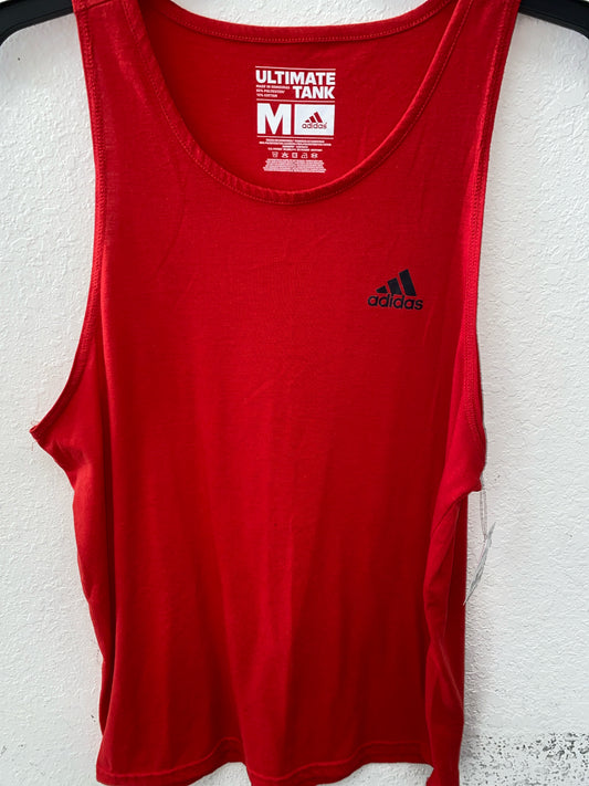 Red Adidas ACTIVE Tank Men's