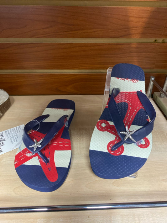 Navy/Red/White Brighton Sandals Women's