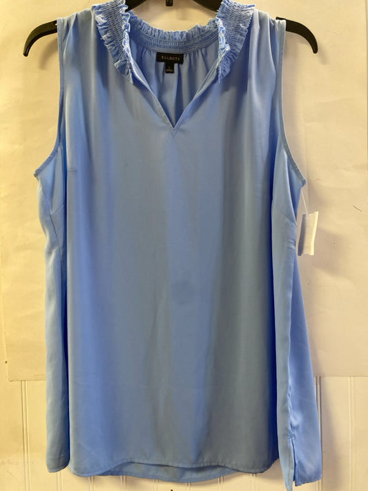 Light Blue Talbots Sleeveless Women's