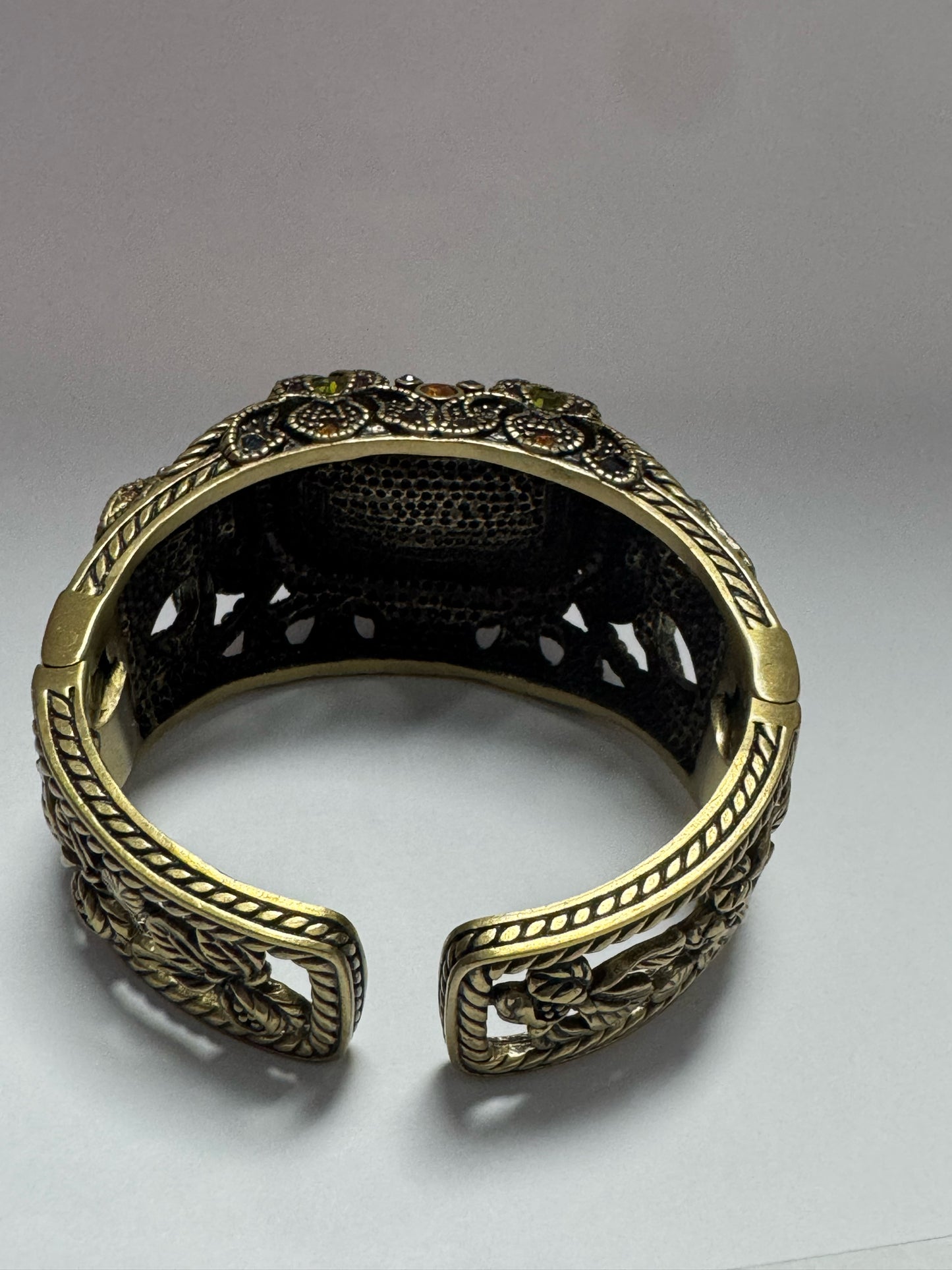 Heidi Daus "Dazzling Demoiselle" Cuff Bracelet