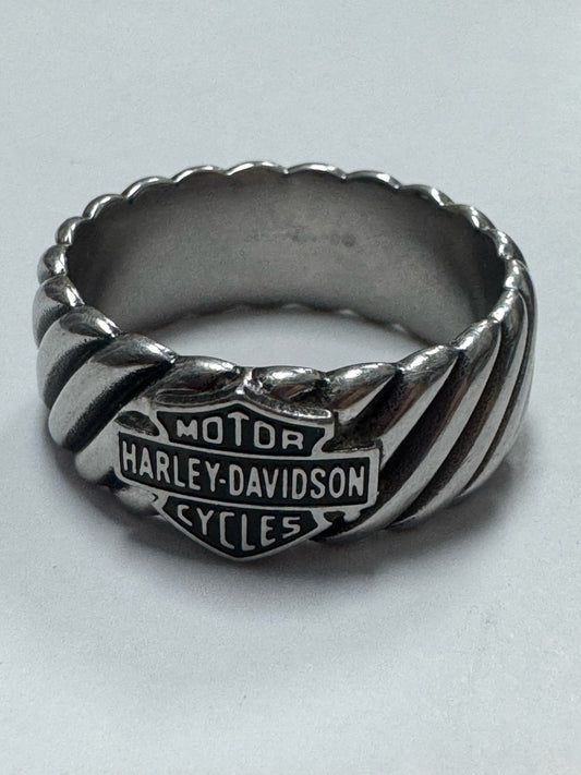 Harley Davidson Stainless Steel Ring Size 14