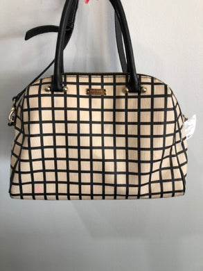 Designer Tan/Black Kate Spade Handbag-AS IS