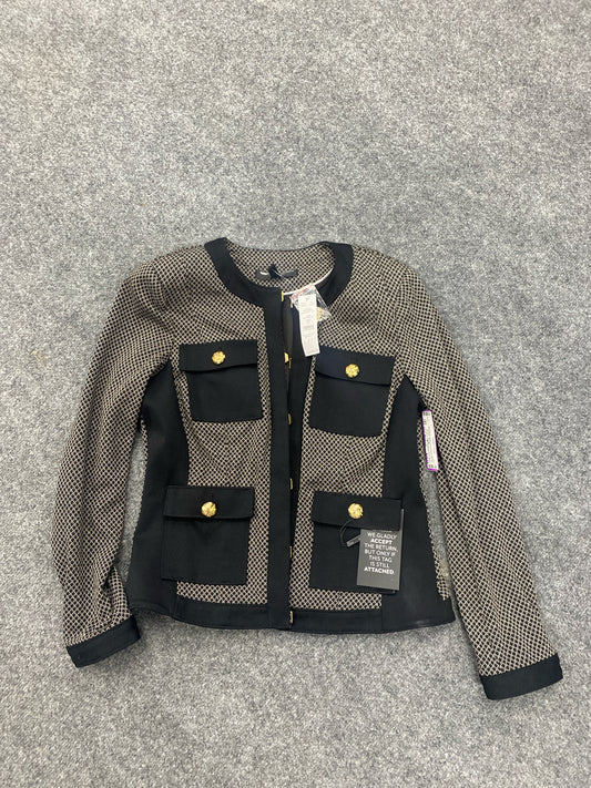 Black Print White House Black Market NEW Jacket Women's