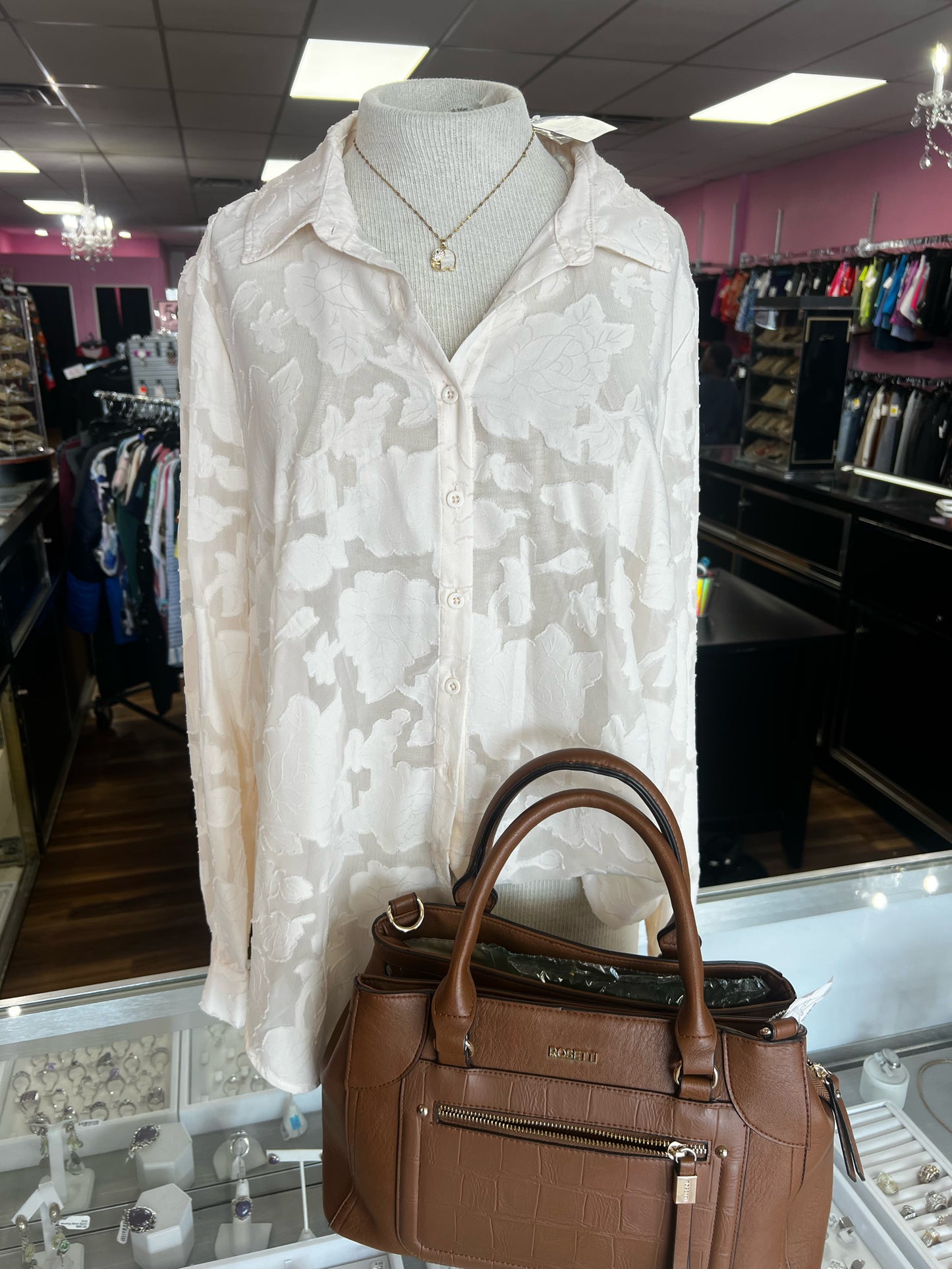 Blush Torrid NEW Long Sleeve Shirt Women's