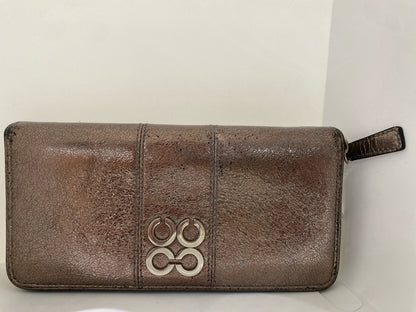 Designer Rose Gold Coach Wallet