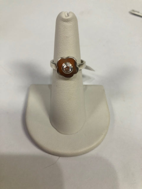 Sterling Silver CZ Ring Size 6.5