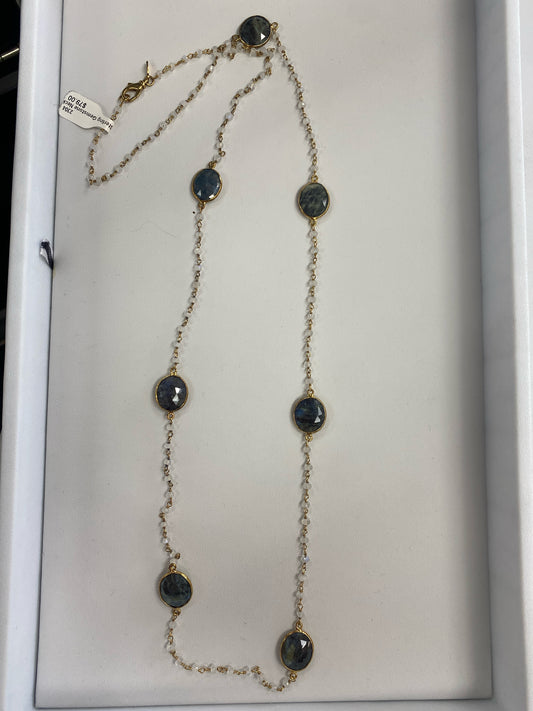 Sterling Gemstone Necklace