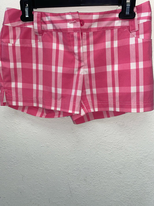 pink and white Adidas Shorts ACTIVE Women's