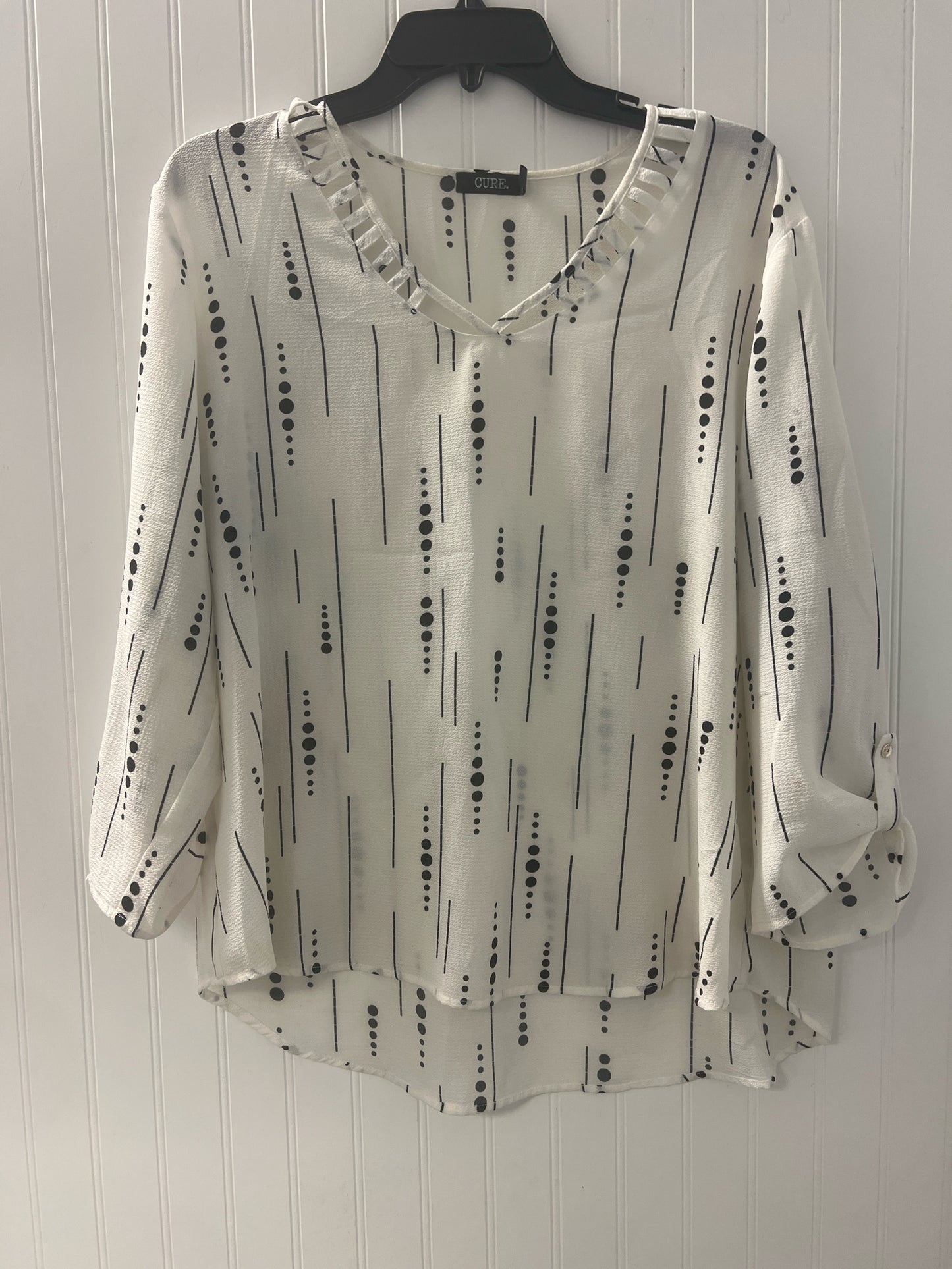 Black And White Cure. Long Sleeve Shirt Women's