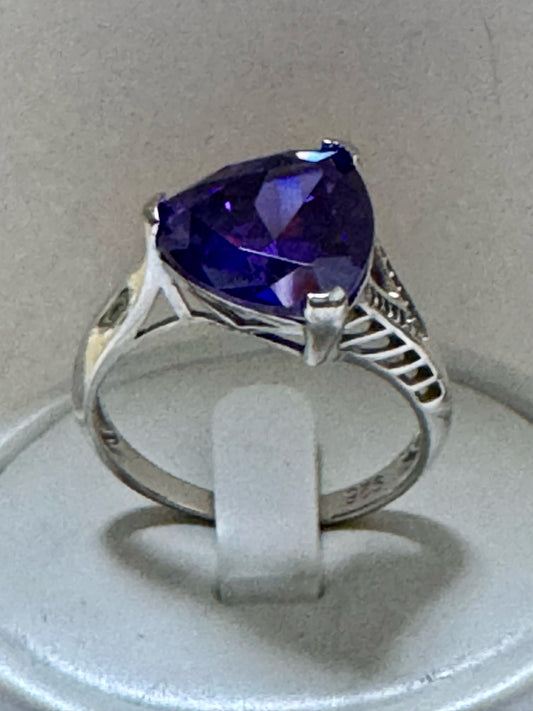 Sterling Silver Ring Size 12