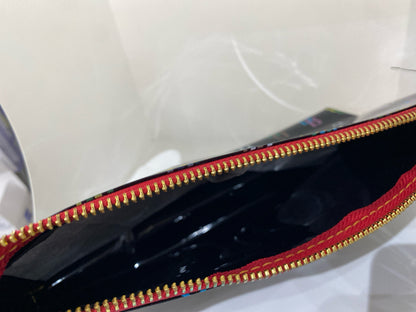 NEW Designer Black/Multi-Color Dooney & Bourke Cosmetic Bag