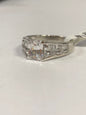 Sterling Silver CZ Ring Size 9
