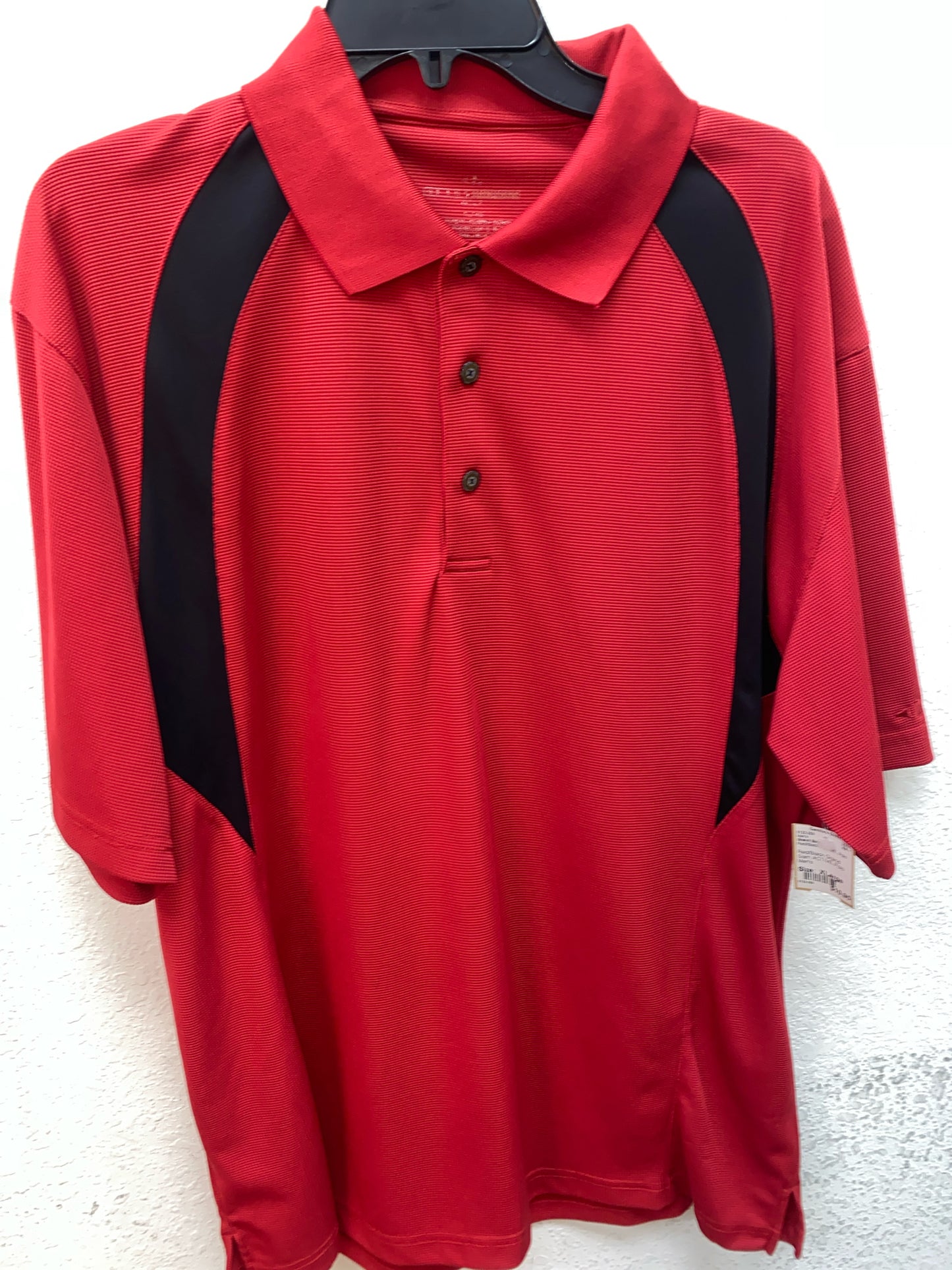 Red/Black Grand Slam ACTIVE Polo Men's