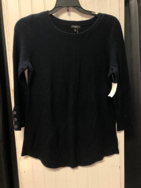 Dark Blue Talbots Long Sleeve Shirt Women's