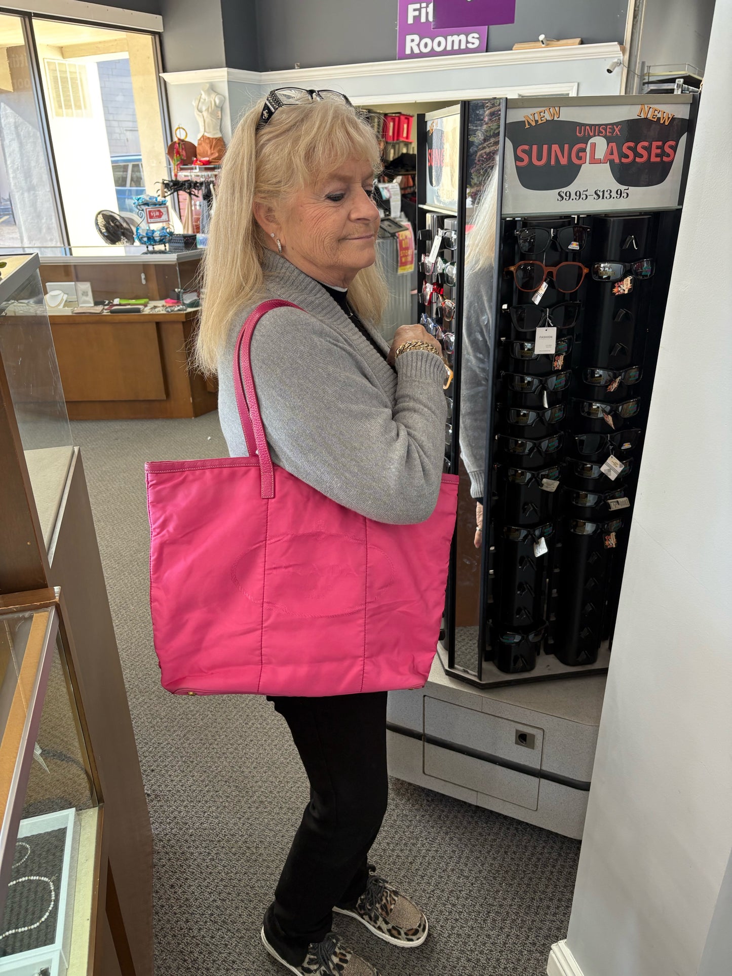 Designer Prada Pink Handbag