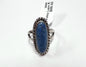 Carol Felley Lapis Ring Sterling SIlver Size 7.5